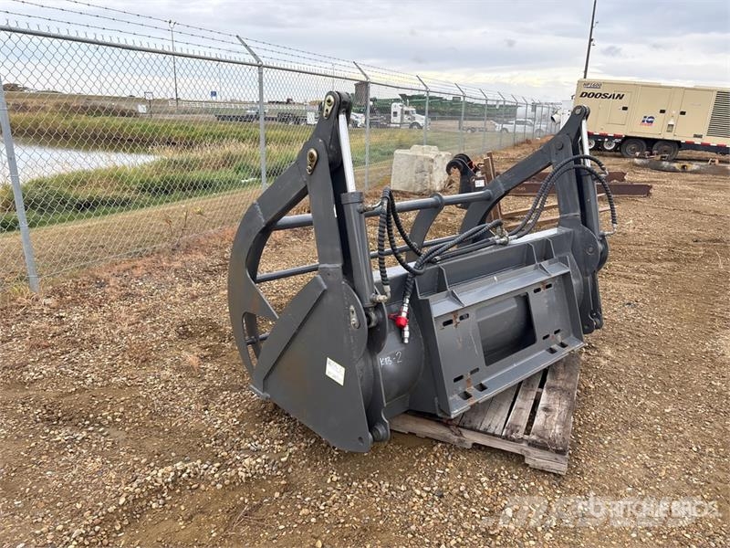  78 in Grapple Wide Mouth Skid Steer Grapple Bucket خطاطيف