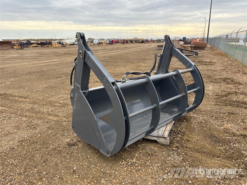  78 in Grapple Wide Mouth Skid Steer Grapple Bucket خطاطيف