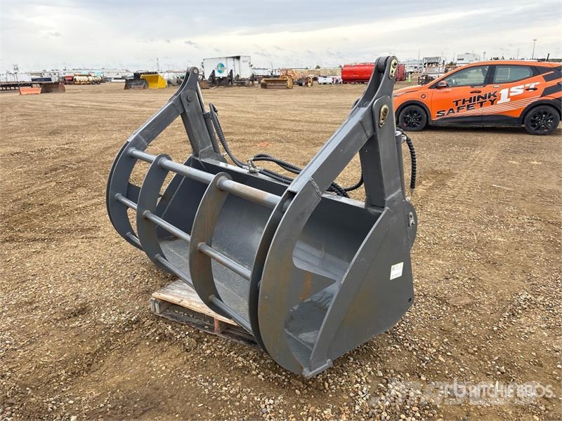 78 in Wide Mouth Skid Steer Grapple Bucket Pinze