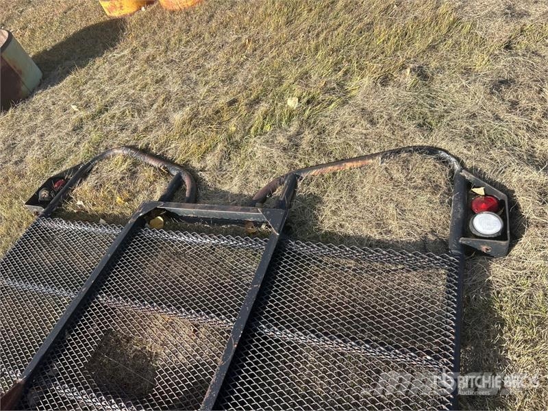 8 Ft Logging Trailer Headache Rack Andre komponenter