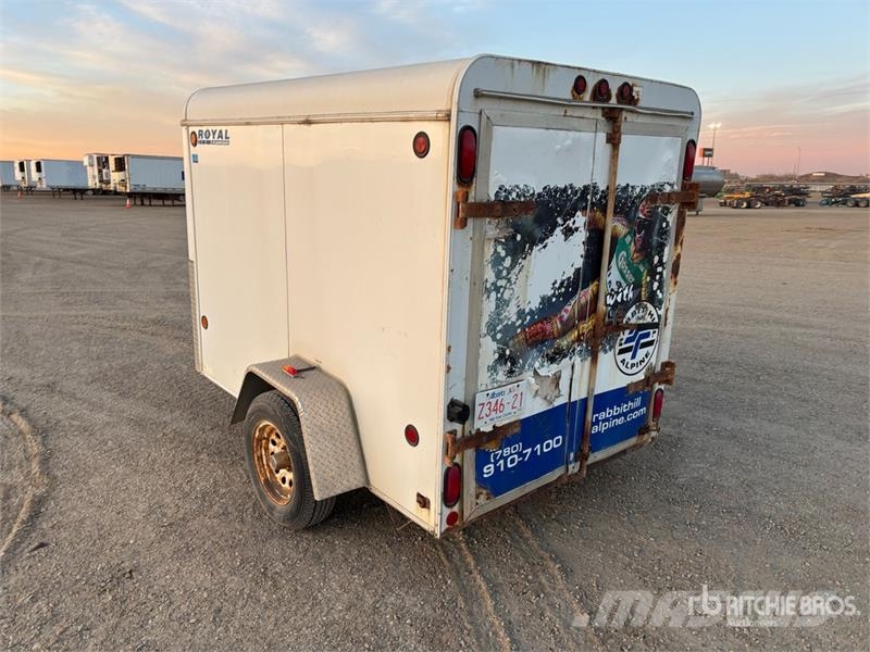 8 ft S/A Enclosed Trailer Box Trailers