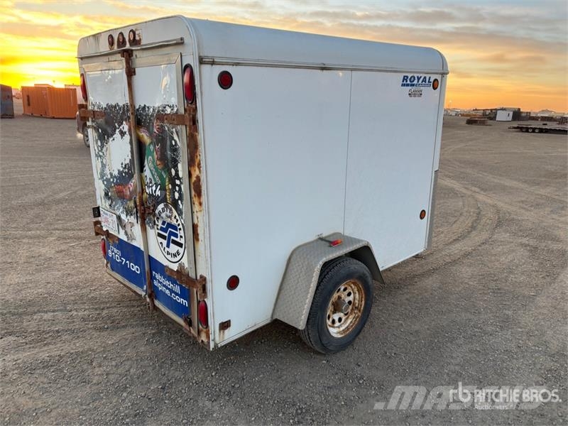 8 ft S/A Enclosed Trailer Box Trailers