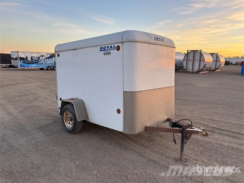8 ft S/A Enclosed Trailer Box Trailers