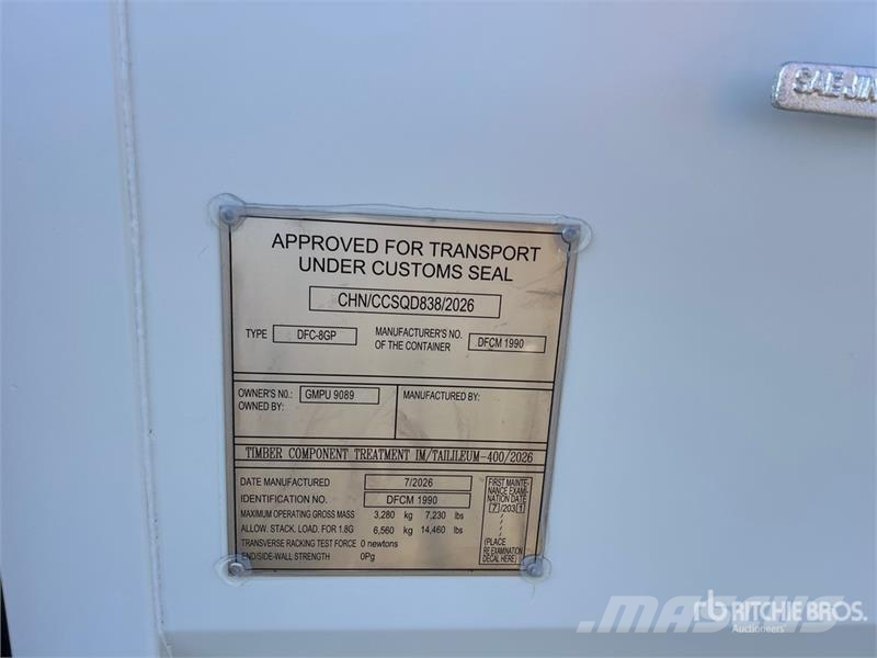  8 ft Storage Container Kontejneri za skladištenje