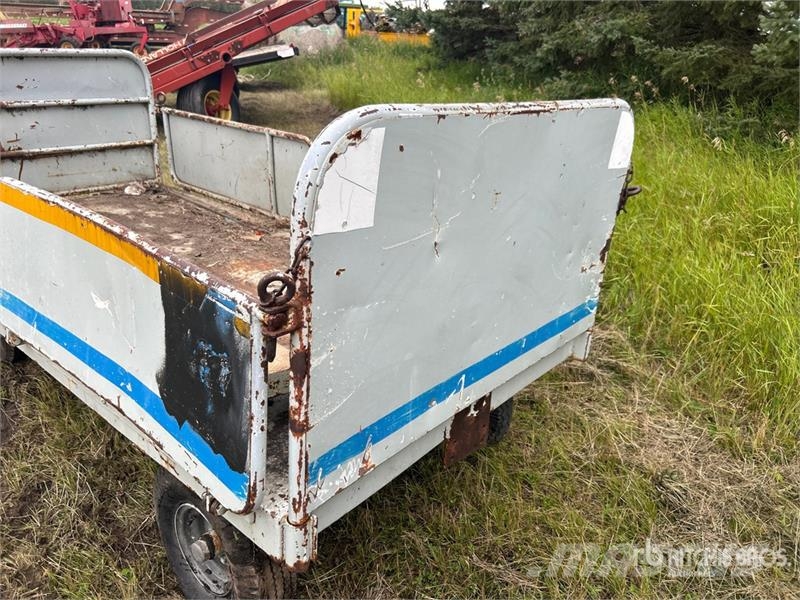 8 ft x 4 ft Steel Utility Cart Motory