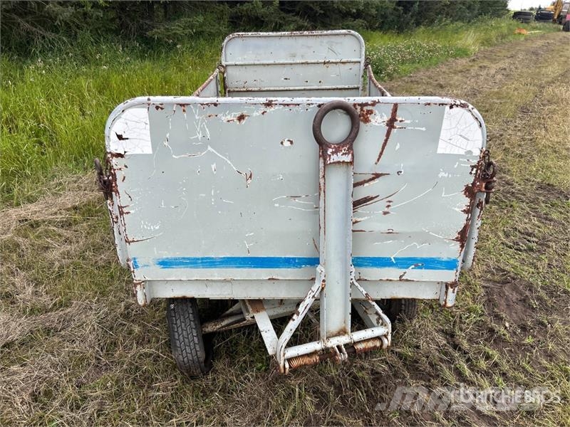 8 ft x 4 ft Steel Utility Cart Motory