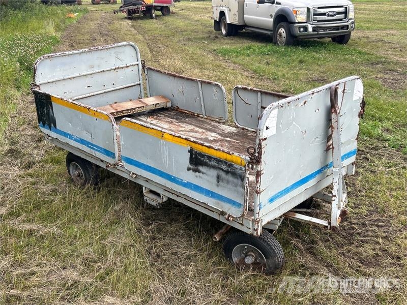 8 ft x 4 ft Steel Utility Cart Motory