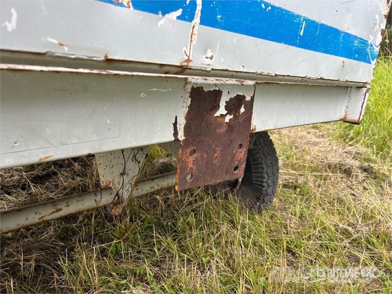 8 ft x 4 ft Steel Utility Cart Motory