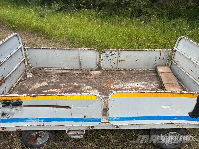 8 ft x 4 ft Steel Utility Cart Motory