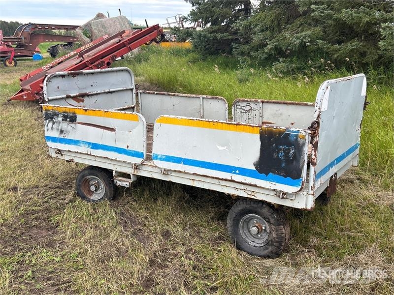 8 ft x 4 ft Steel Utility Cart Motory