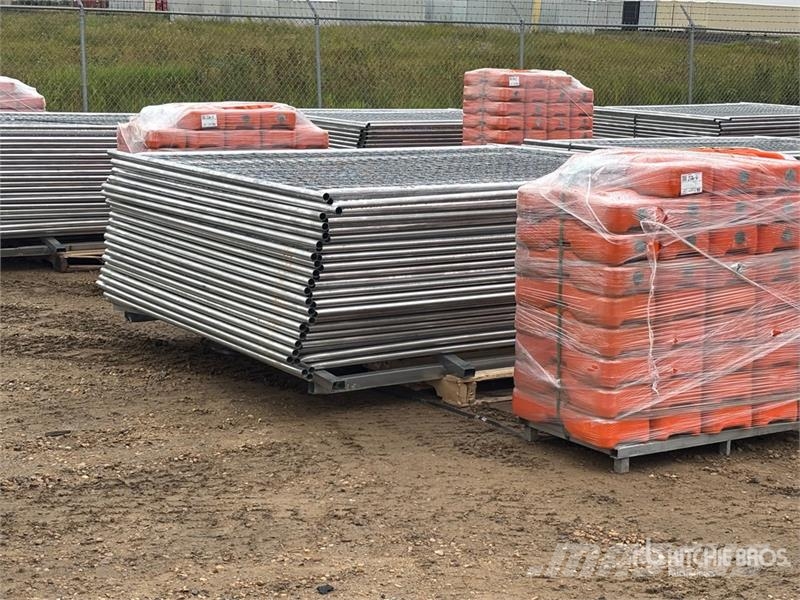 8 ft x 6 ft Temporary Site Fence (Unused) Drugi deli