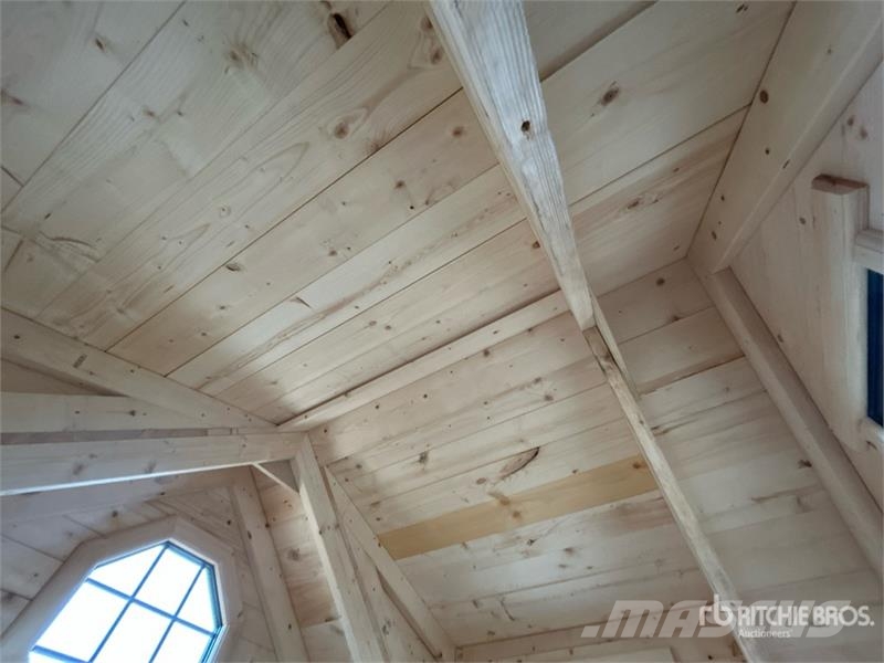  8 ft x 9 ft x 11 ft Two-Story Playhouse مكونات أخرى