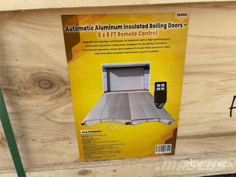 8 ft x ft Insulated Aluminum Electric Automatic S Drugi deli