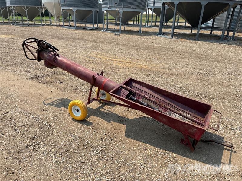 8 in x 9 ft Hydraulic Transfer Grain Auger Transportbånd