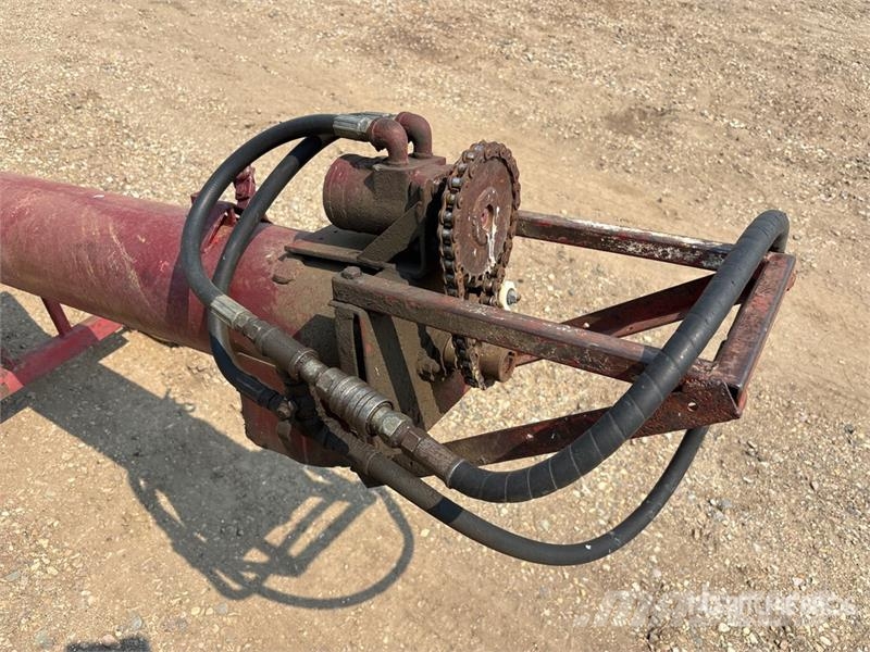 8 in x 9 ft Hydraulic Transfer Grain Auger Transportbånd