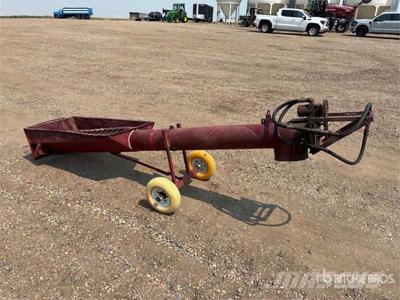 8 in x 9 ft Hydraulic Transfer Grain Auger Transportbånd
