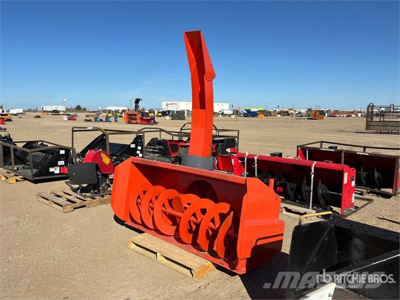 80 in Skid Steer Snowblower قاذفات الجليد