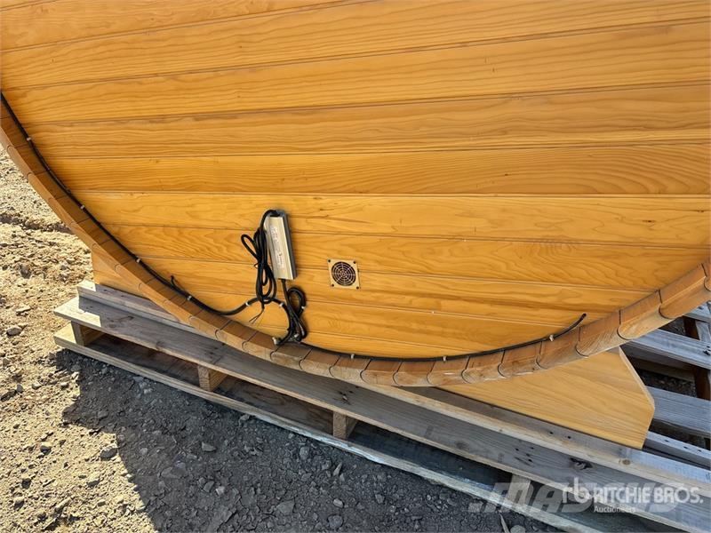  9 ft x 80 in Barrel Sauna مكونات أخرى