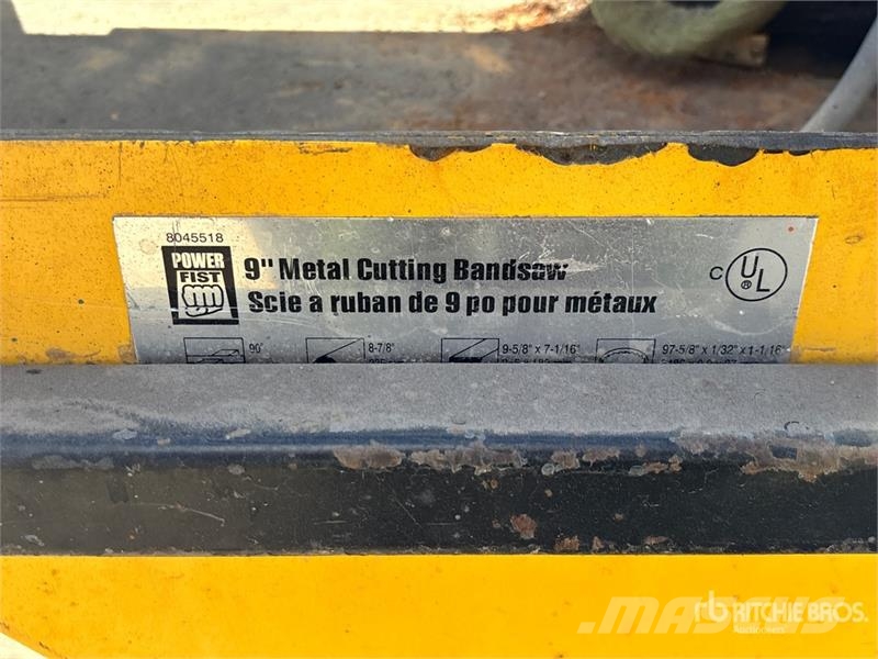  9 in Metal Cutting Band Saw Muu