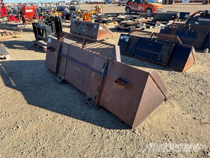  90 in General Purpose Skid Steer Bucket دلاء