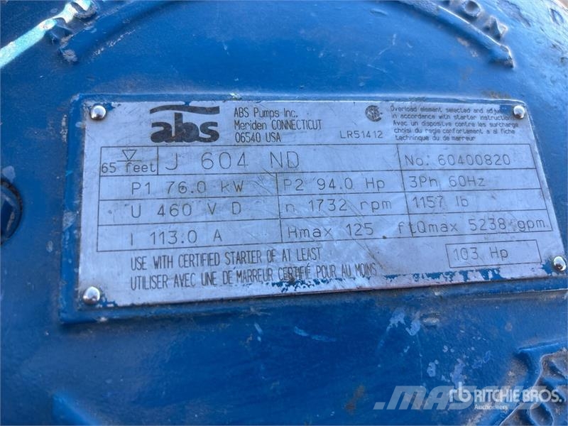 ABS Pumps Submersible Water Pump مكونات أخرى