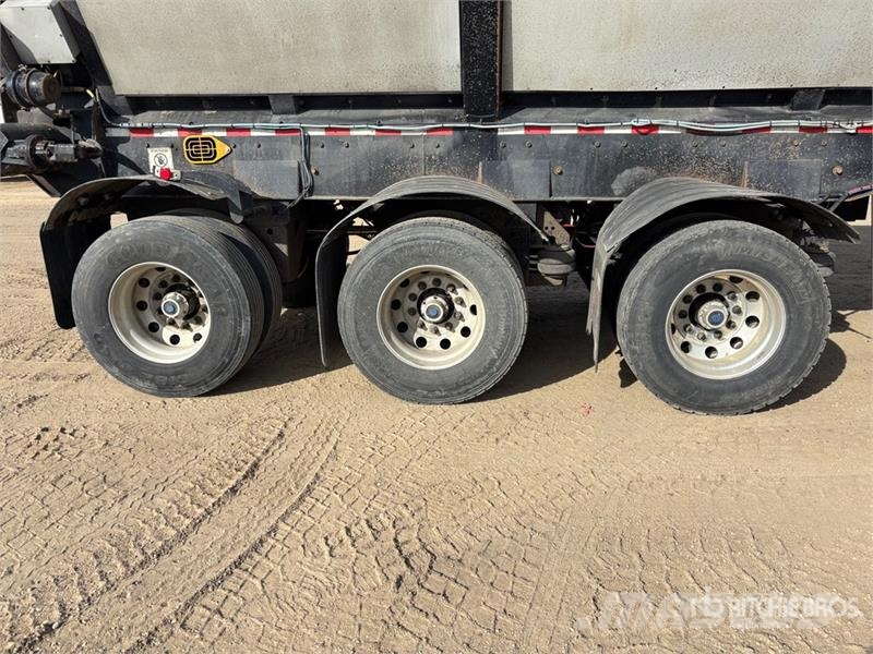 ABS RC336 35 ft Tri/A Live Bottom Trailer Semirimorchi con piano mobile