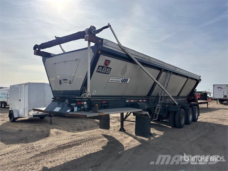 ABS RC336 35 ft Tri/A Live Bottom Trailer Semirimorchi con piano mobile