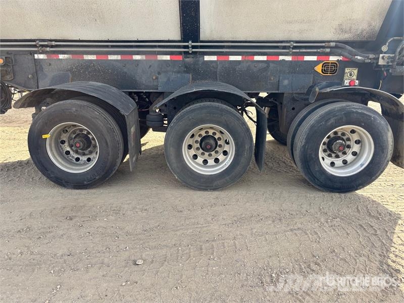 ABS RC336 35 ft Tri/A Live Bottom Trailer Semirimorchi con piano mobile