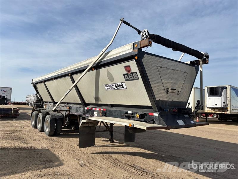 ABS RC336 35 ft Tri/A Live Bottom Trailer Semirimorchi con piano mobile