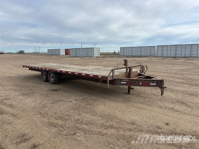 Abu 10226SH270 26 ft T/A Flatbed Trailer 플랫베드/드롭사이드 트레일러