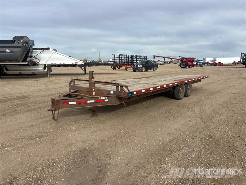 Abu 10226SH270 26 ft T/A Flatbed Trailer 플랫베드/드롭사이드 트레일러