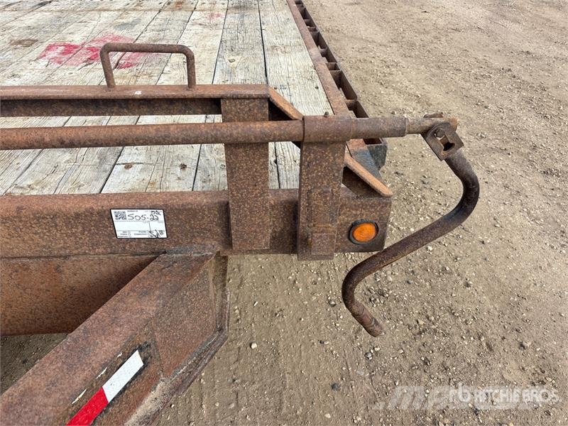 Abu 10226SH270 26 ft T/A Flatbed Trailer 플랫베드/드롭사이드 트레일러