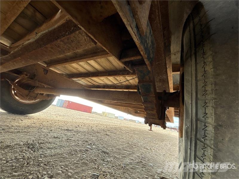 Abu 10226SH270 26 ft T/A Flatbed Trailer 플랫베드/드롭사이드 트레일러