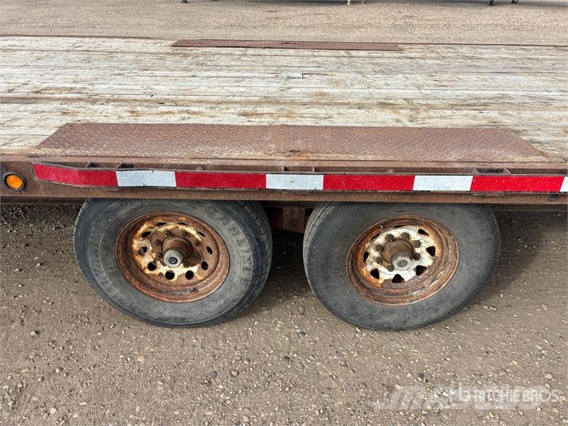 Abu 10226SH270 26 ft T/A Flatbed Trailer 플랫베드/드롭사이드 트레일러
