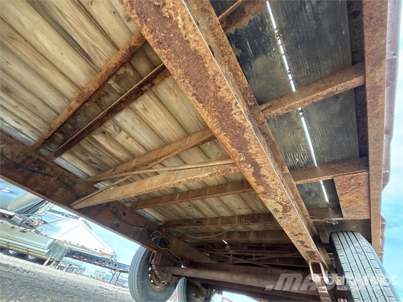 Abu 10226SH270 26 ft T/A Flatbed Trailer 플랫베드/드롭사이드 트레일러