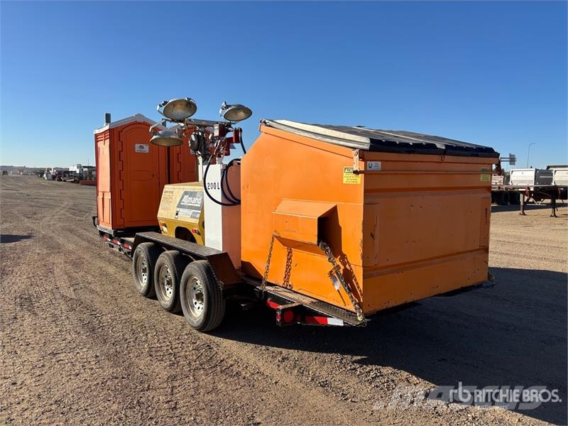 Abu 24 ft Tri/A Combo Tilt Deck Trailer Low loaders