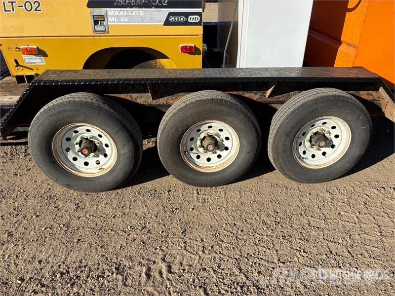 Abu 24 ft Tri/A Combo Tilt Deck Trailer Low loaders