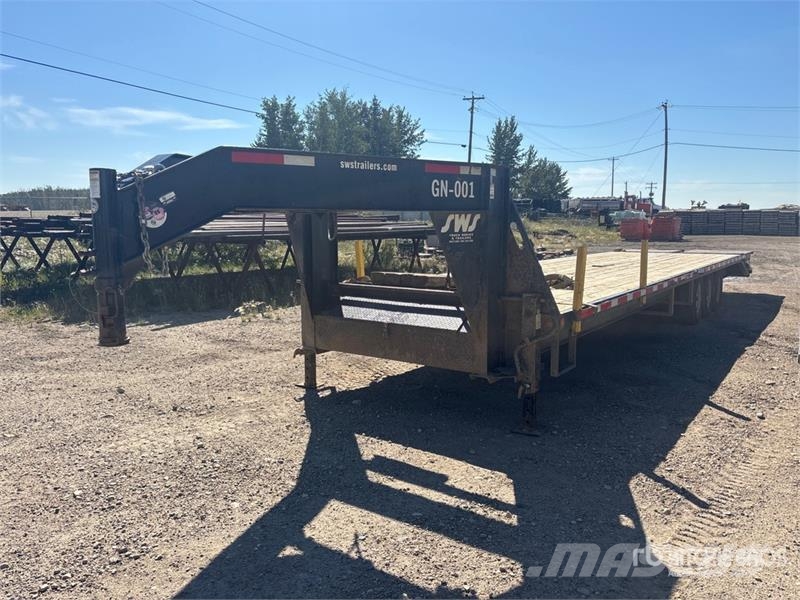 Abu Trailers 36 ft Tri/A Equipment Trailer Oprijwagen