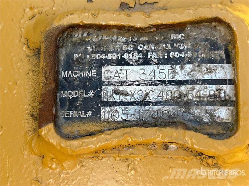 Accurate Fabricating 54 in Digging Excavator Bucket - Fits Cat 349 دلاء