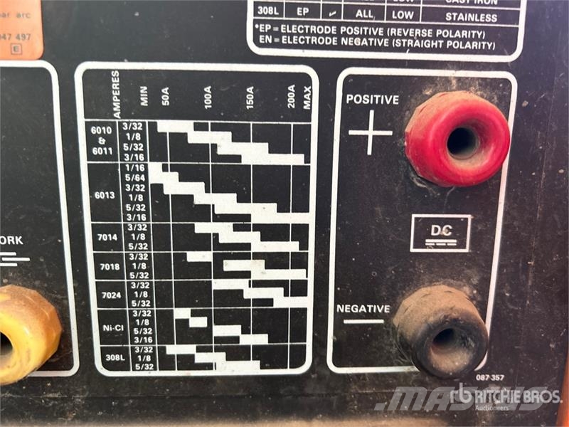 Ackland Welder Power Source Ďalšie komponenty