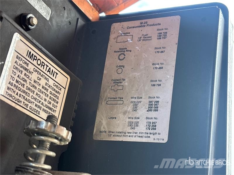  Acklands Limited AK-Matic 1250 200 A MIG Electric  Metināšanas iekārtas