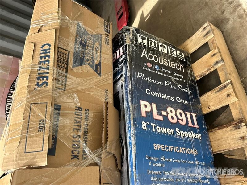 Acoustech PL-200 Subwoofer, PL-89 II Tower Speaker Other components