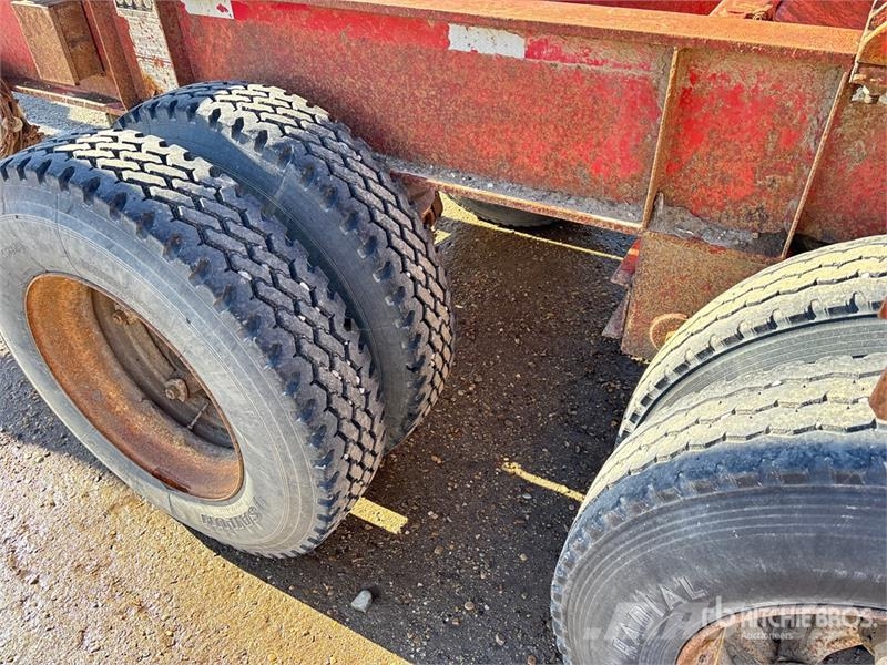 Advance 48 ft Tri/A Hayrack Log Trailer Rimorchi trasporto legname