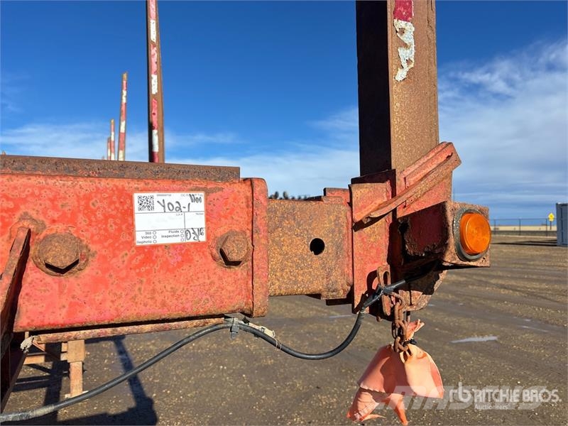 Advance 48 ft Tri/A Hayrack Log Trailer Rimorchi trasporto legname