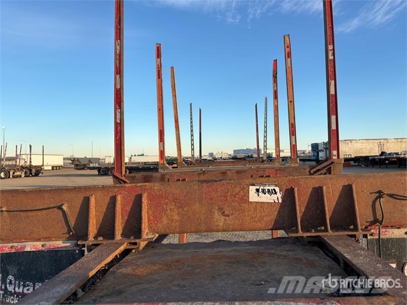 Advance 48 ft Tri/A Hayrack Log Trailer Reboques de transporte de troncos
