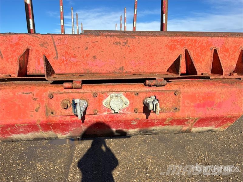 Advance 48 ft Tri/A Hayrack Log Trailer Rimorchi trasporto legname