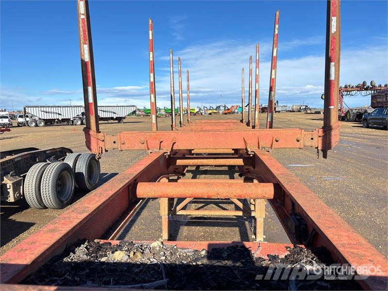 Advance 48 ft Tri/A Hayrack Log Trailer Rimorchi trasporto legname