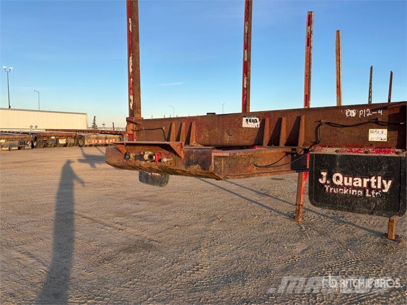 Advance 48 ft Tri/A Hayrack Log Trailer Reboques de transporte de troncos