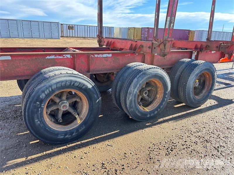 Advance 48 ft Tri/A Hayrack Log Trailer Rimorchi trasporto legname