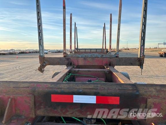 Advance 48 ft Tri/A Hayrack Log Trailer Reboques de transporte de troncos